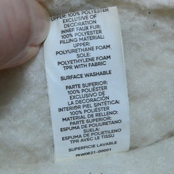 FOCO Chicago Bears Embroidered Moccasin Slipper Size Med US 9-10 - Picture 9 of 9